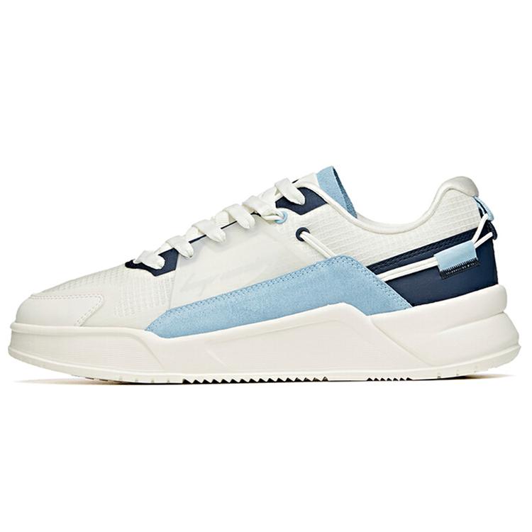 

new Anta Life Collection Anti Slip Wear Resistant Low Top Casual Skateboard Shoes Men s Ivory White 42.5