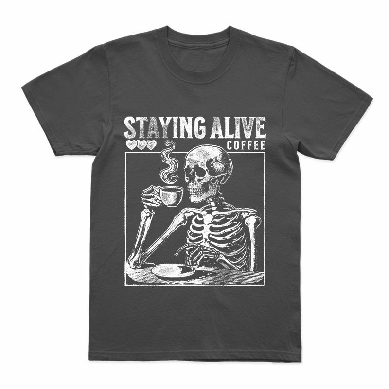 Coolmind U0020-T2 Skull Exclusive Graphic Men Tshirt Big Size Cool T Shirt Men Unisex Tee Shirts Tops
