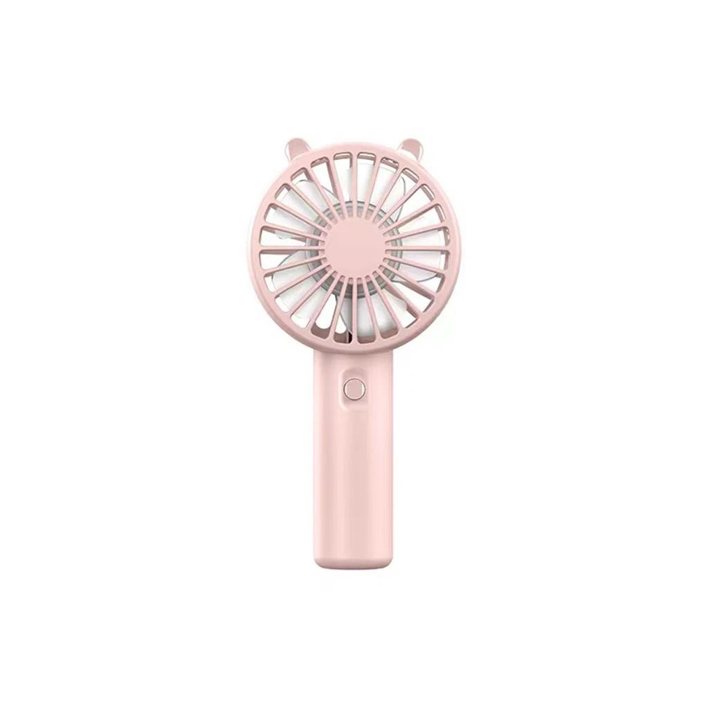 Portable Handheld Mini Fan USB Charging Fan Desktop Cooling Device Small Silent Cooler Handheld Fan Outdoor Dormitory Office Tra