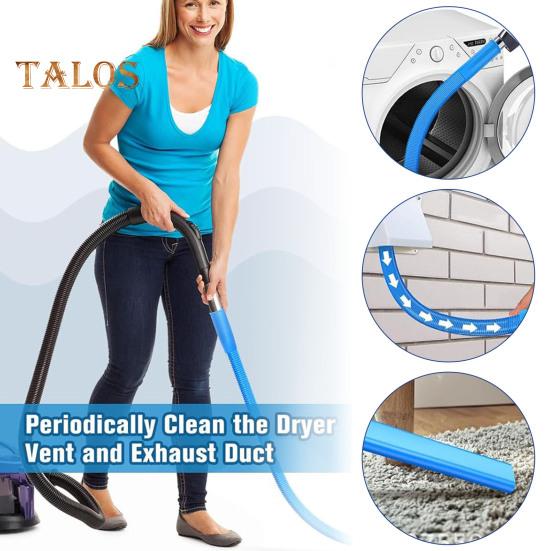 1/2 Stück Staubsaugerschlauchaufsatz mit dehnbarem Universalanschluss Trocknerentlüftung Staubsauger-Fusselentfernerschlauch Ersatzteile