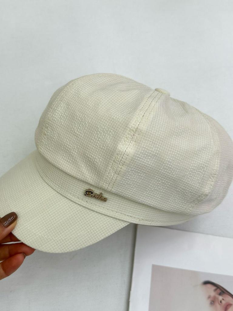 Small Face Big Head Circumference Octagonal Hat Children Spring Autumn and Winter Beret Versatile Retro Painter Newsboy Hat