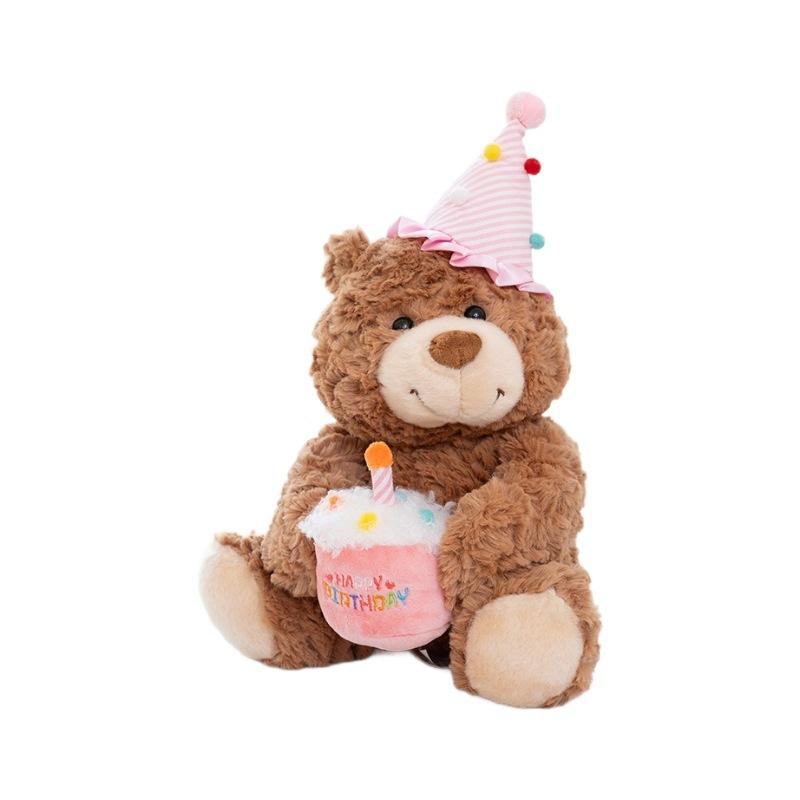 Cute New Teddy Bear Birthday Teddy Bear Doll Plush Toy Girl Doll Hug Bear Gift