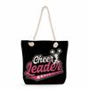 Gymnastics print thick rope single-shoulder beach bag 7245 CLE