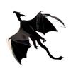 7Pcs 3D Dinosaur Dragon Wall Sticker DIY Living Room Halloween Party Decal Decor