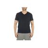 Solid Color V-Neck Casual Straight Fit Short Sleeve T-Shirt Men Tops 111648CC72207320