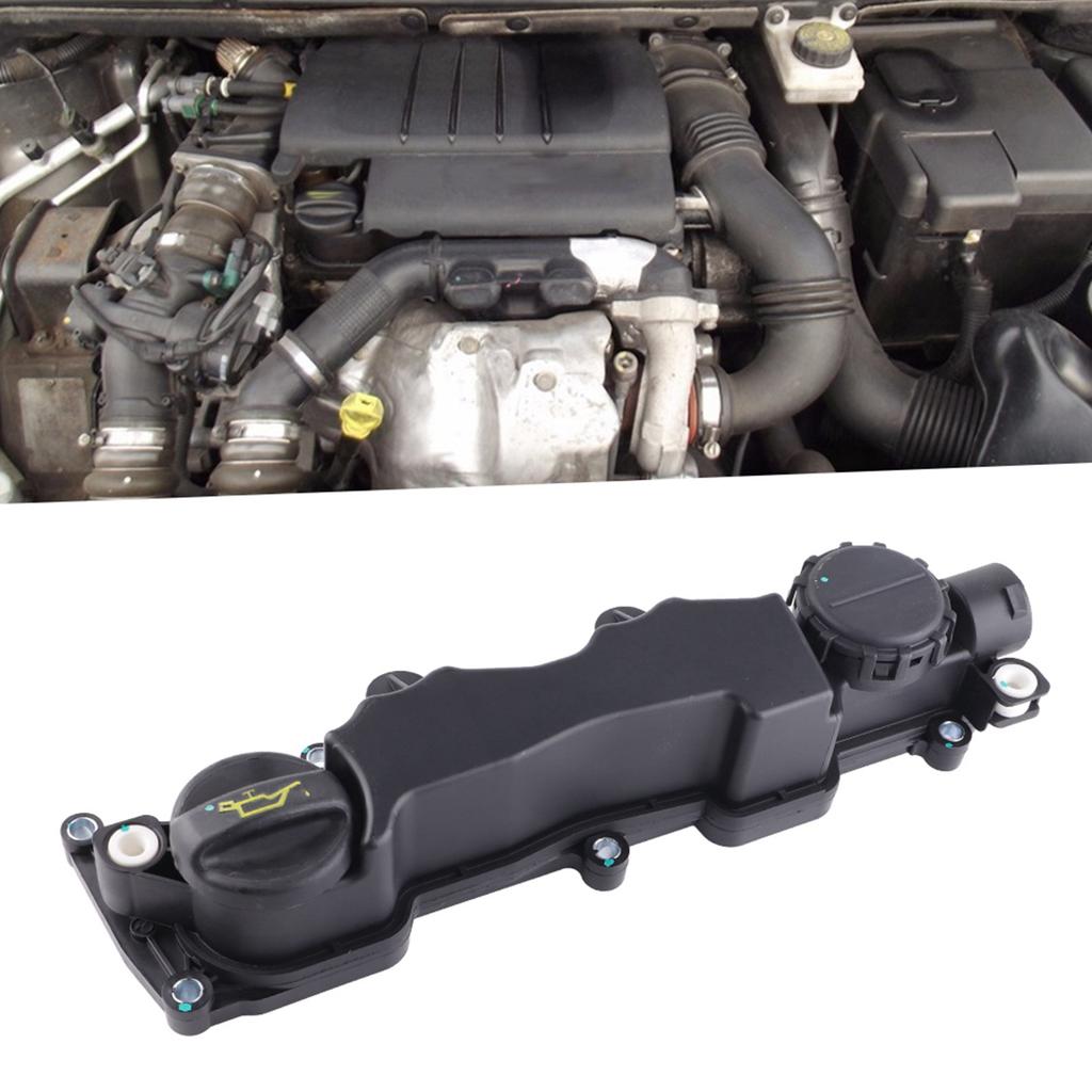 Rocker Cover & Gasket Fit for Citroen 1.6 HDI Berlingo C2 C3 C4 C5 Xsara 0248L1