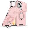 Shockproof Magnetic Case for Honor 400 Pro 5G Slide Camera Lens Ring Stand Protect Cover for Honor 400 Lite X9C Magic7 Lite Case