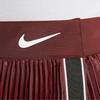 Nike Court Slam SS25 Casual Long Skirt Women's Dark Red/White Color HF6443-619
