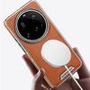 Magnetic Attraction Leather Phone Case for Xiaomi 15 Ultra Mi15 Ultra Wallet Card Bracket Holder Metallic Plating Bumper Cover