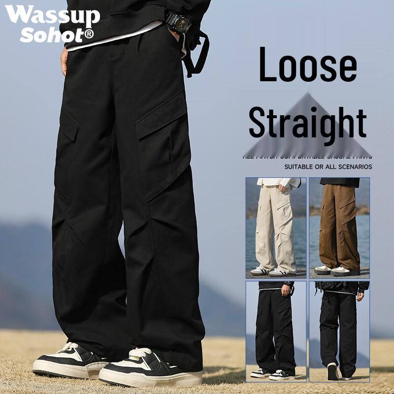 Wassup Sohot Men s Cotton Outdoor Cargo Pants 2XL