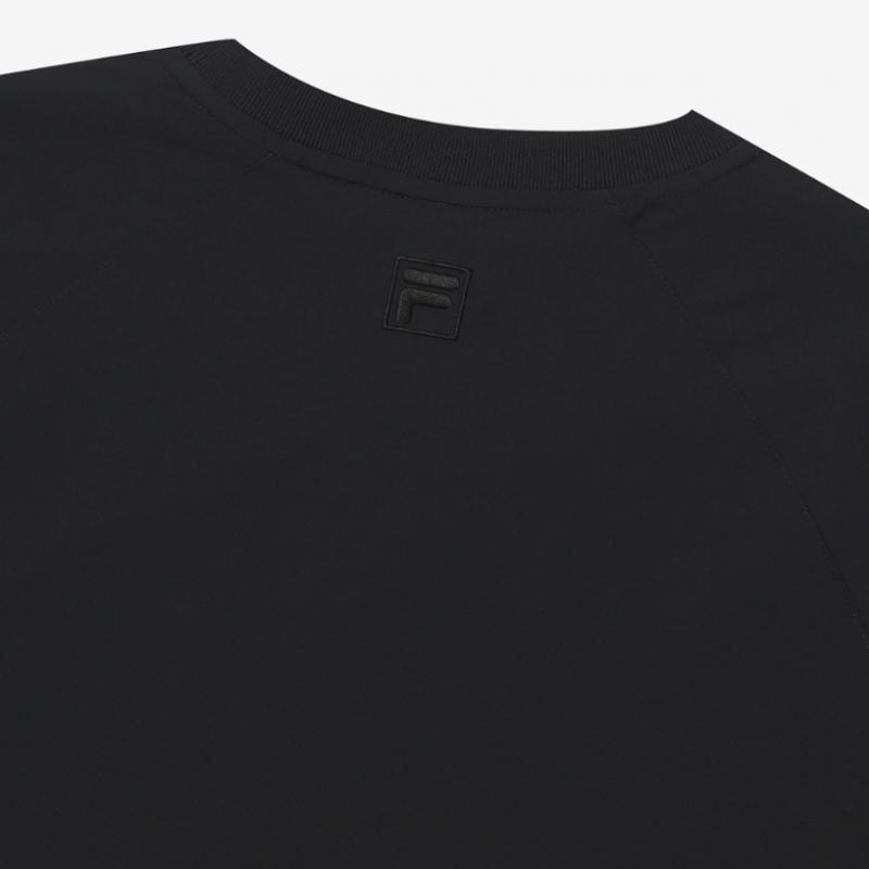 Fila Color Block Woven Sweatshirt Fs2pog3105x Blk