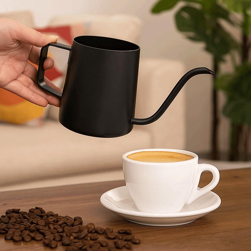 Long Narrow Spout Stainless Steel Coffee Pot Cafe Gooseneck Pour Over Coffee Pot  Home Use