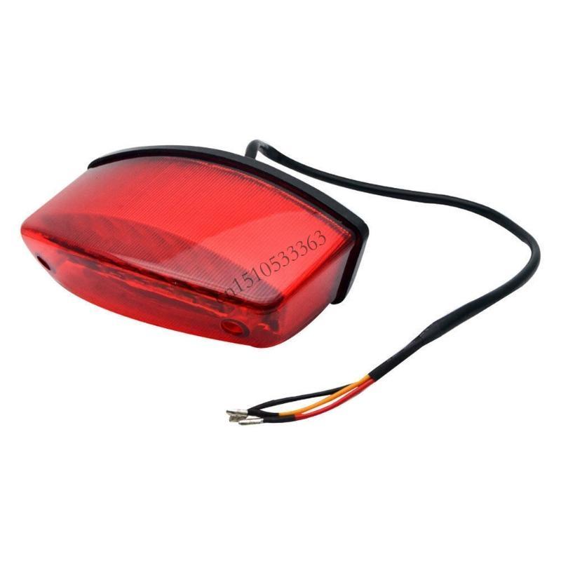 090E Easy Installation Motorcycle Rear License Plate Light 12V LED Rear Tail Lamp