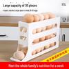 Automatic Rolling Multi-Layer Egg Storage Box for Fridge and Countertop