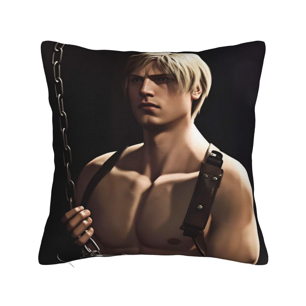 Pillow Cover Leon Kennedy Morden Pillow Case For Living Room Chair Pillowcases