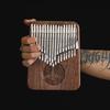 Kalimba 34 Tasten Tasteninstrumente für Anfänger Kalimbas aus schwarzem Walnussholz Professionelles Musikgerät Fingerklavier Musikinstrument Geschenk