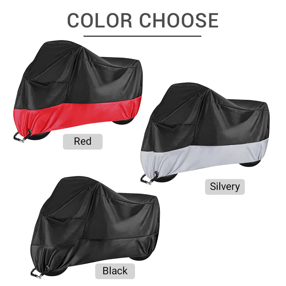 Waterproof Dustproof Uv Motorcycle Cover Indoor Wear-Resistant All Season Cover Motorbike Outdoors Protection Cover