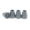 MagiDeal 4Pcs Anti-skid Walking Stick Tip Protector Rubber Crutch Tips Grain Cane Pad Trekking Poles Tips
