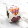 Xh047 Heart Shaped Gift Sealing Stickers For Valentine's Day Party Diy Crafts