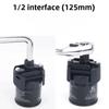 Universal Adjustable Oil Filter Wrench Two-Jaws 60-80mm/80-105mm Range Filter Remover Tool for Auto Maintenance