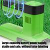 Rechargeable Lawn Edger And Bush Pruner With Carbon Steel Blades Suitable For Small Yard Landscaping