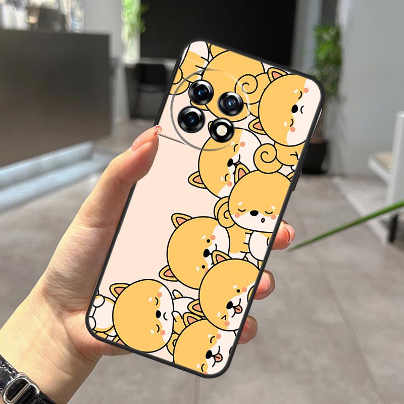 Animal Shiba Inu Case For OnePlus Nord CE 5 2 3 4 Lite N20 N30 OnePlus 15 13 12 R 11 10 9 Pro 8T 10T 10R Cover