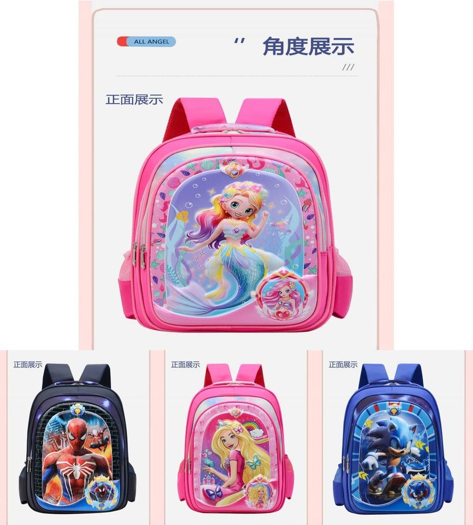 Adorable Cartoon Hard Shell Backpack For Kids With Lightweight Design And Fun Characters