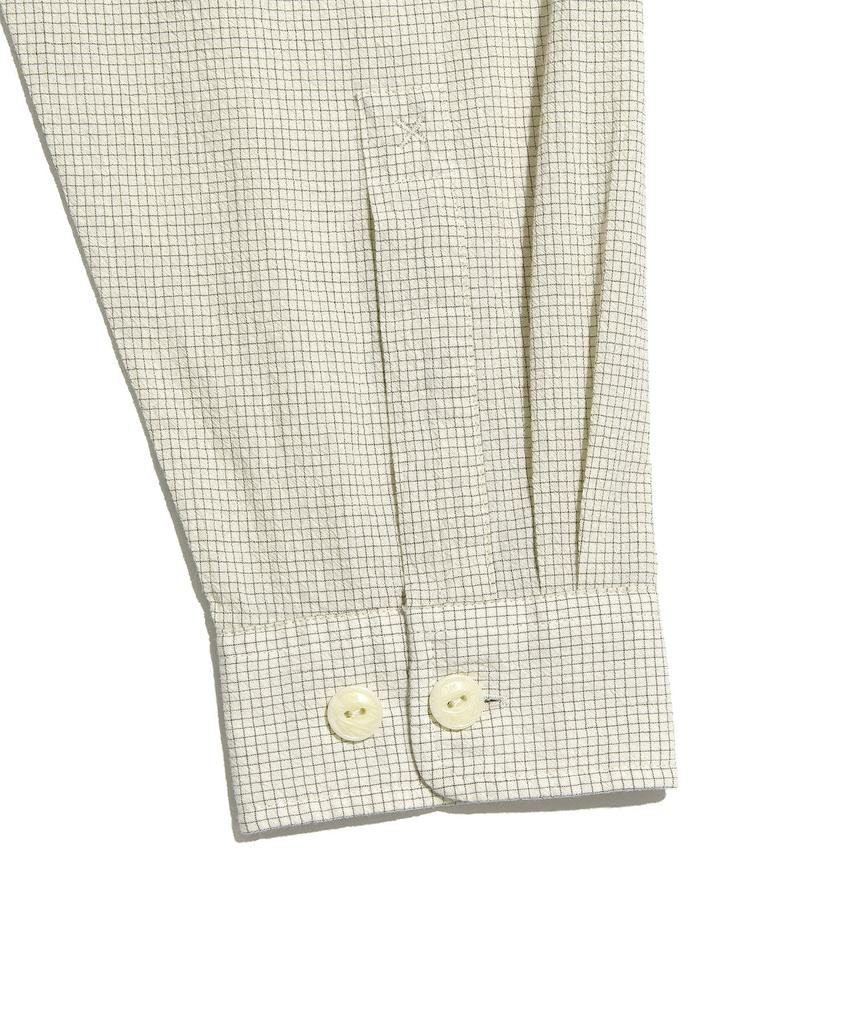 LEE Hooded Check Shirt In Ivory