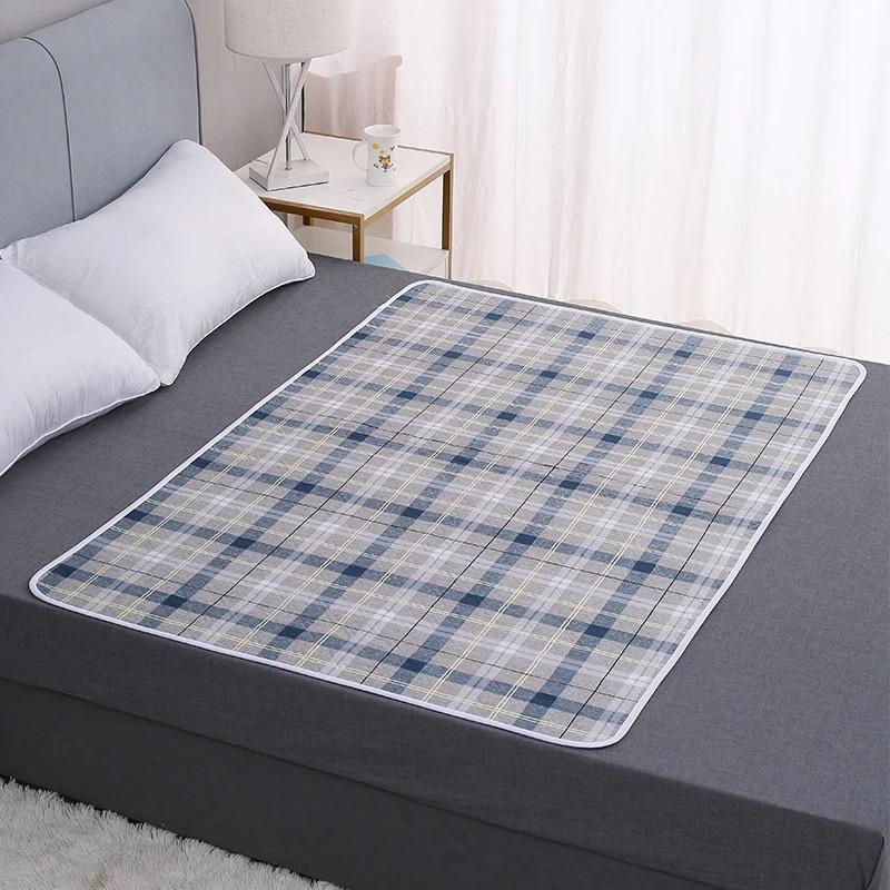 Waterproof Washable Cotton Adult Diaper Pad - Breathable Oversized Care Mattress for Elders