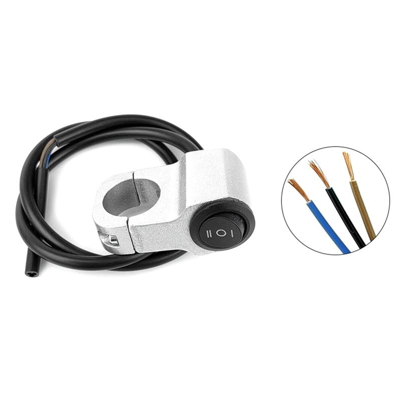Universal CNC Aluminium Alloy Motorcycle Handlebars Switch 22mm Headlight Switch