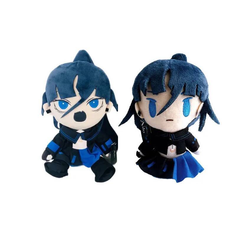 Ado Hibana Plüschpuppe Anime Cartoon Virtuelle Sängerin Kimono Stofftier Q Spielzeug Kawaii Schlafzimmer Kissen Dekoration Geburtstagsgedenken