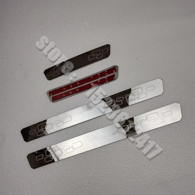 For Citroen C3 Aircross C4 Picasso C5 2017~ Accessories Door sill scuff plates thresholds protector Stickers Welcome Pedal