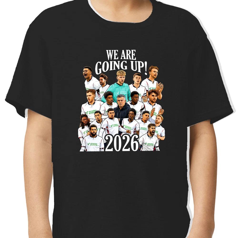Bolton Play Off Winners 2026 Kids Black T-Shirt Tee We Are Going Up T-Shirt L