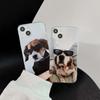 Cool Dog Relif 3d Cartoon Ins Phone Case For Iphone 14 Pro Max 7 8 Plus 12 Mini 13 11 Promax Xsmax Xr X Silicone Soft Cover Capa