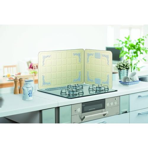 Toyo Aluminum Echo Products HG Stovetop Panel, Large, European Traditional, Royal Beige, S2048