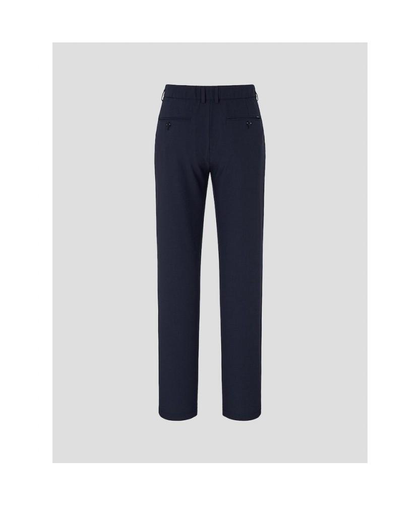 Binpolmen Seersucker Solid Setup Standard Fit Pants Navy