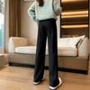 Women's Fashionable Casual Loose Fleece Lined Long Pants