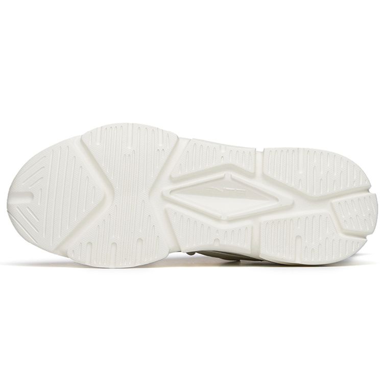 Anta Lifestyle Series Fabric Synthetic Leather Shock Absorbing Non-Slip Wear-Resistant Low-Top Sports Casual Shoes Men Sneakers 912228820-11