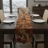 Decorative Maple Leaf Placemat Hollow Design Tablecloth  Farmhouse