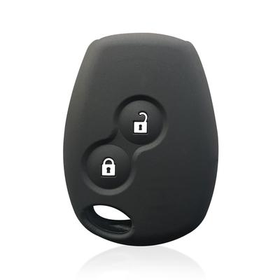 Silikon-Schlüsselabdeckung für Renault Kangoo Logan DACIA Duster Sandero Scenic Captur Twingo Modus Hülle für Nissan Almera Schlüsselanhänger