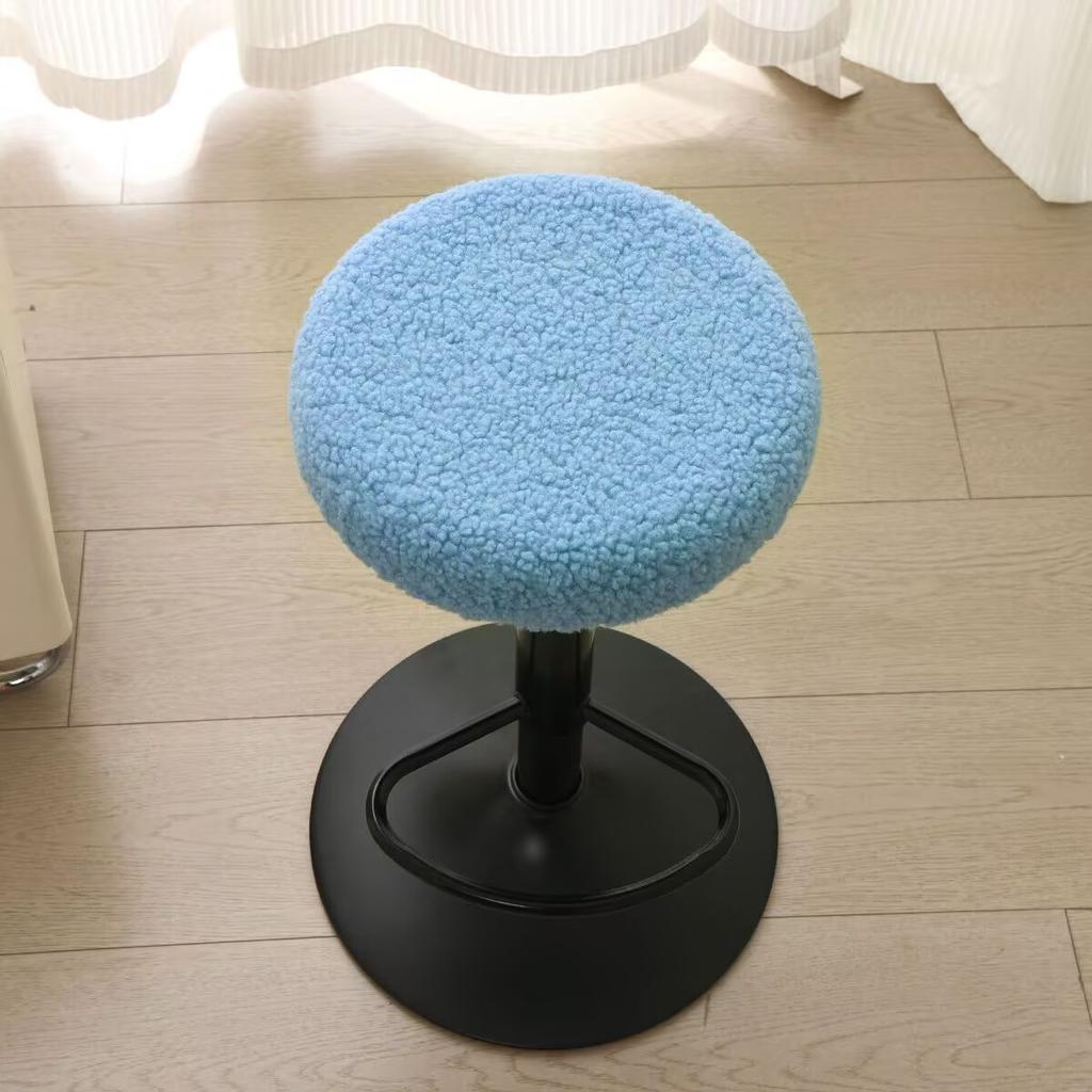 1 Klassischer elastischer Hocker Rutschfestes Esszimmerstuhl-Kissen Schutzhülle, Mischpolyester und Elasthan, Maschine