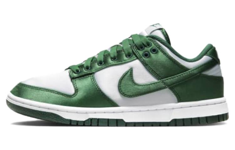 Nike Dunk Low Michigan State Satin Women s DX5931-100 36