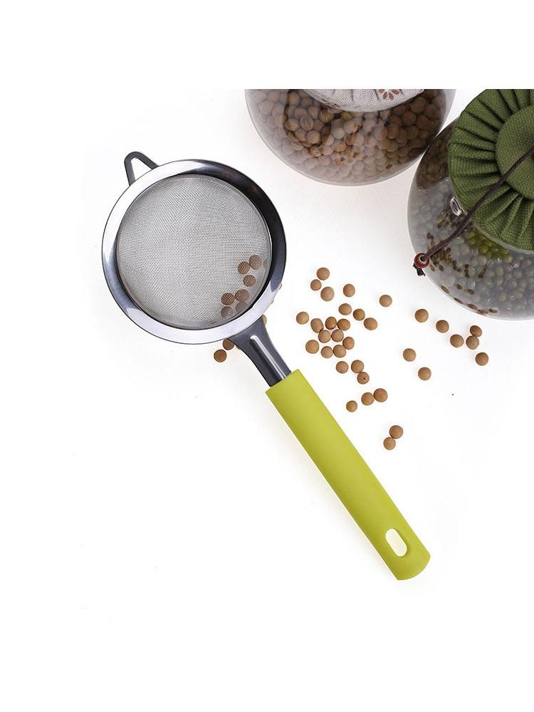 

Filter Screen, Kitchen Small Tool, Hand-held Flour Sieve, Oil Filter Spoon, Strainer Spoon, Filter Sieve Separator