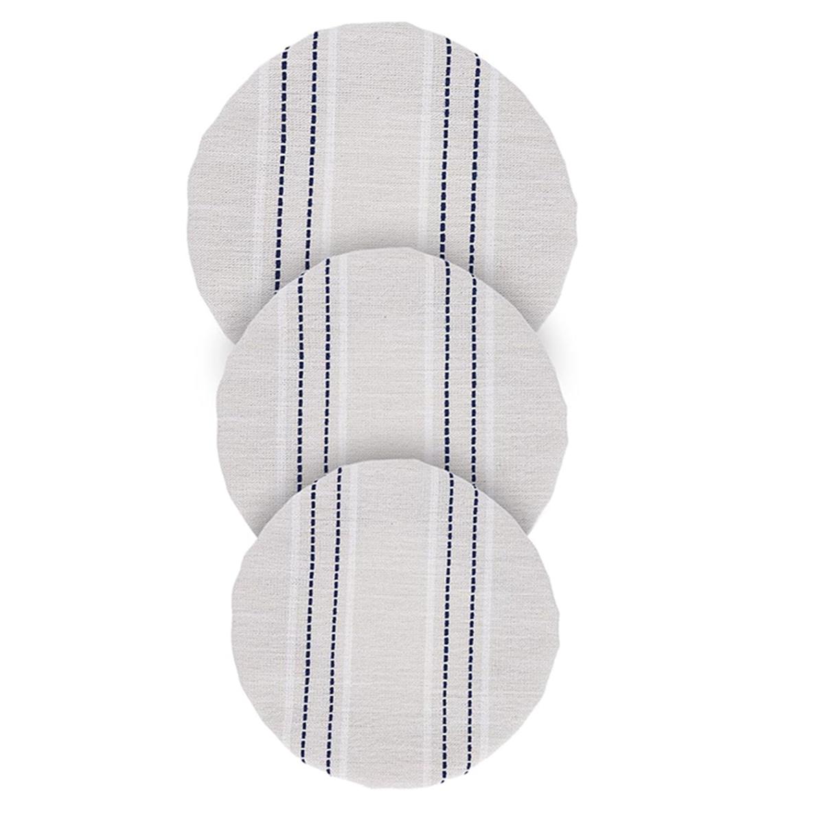 

2025+ Reusable Bowl Covers for Bread Proofing, 9/10/13 Inches Bread Proofing Cover, 3 Pcs Linen Cotton Food Cover China Mainland