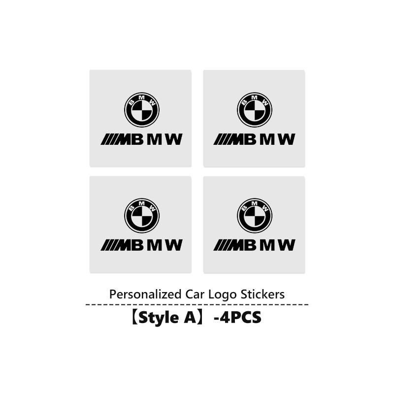 Car Logo Sticker Emblem Auto Body Decal Decor Accessories For BMW M3 M5 E36 E39 E46 E60 E61 E64 E70 E71 E80 E85 E87 E90 E83 M10