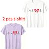 Fun I Love Austria Pattern Print Kids T-shirt Summer Girls Boys Casual Fashion Tops Kids O-Neck Short Sleeve T-shirt Clothing