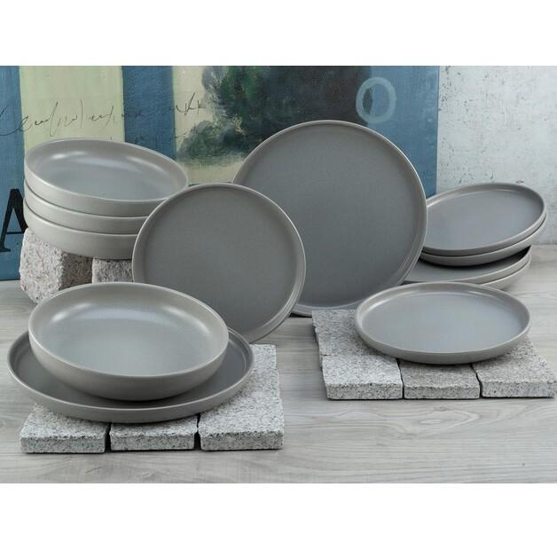 CreaTable Uno Grey Service for 12 (23583)