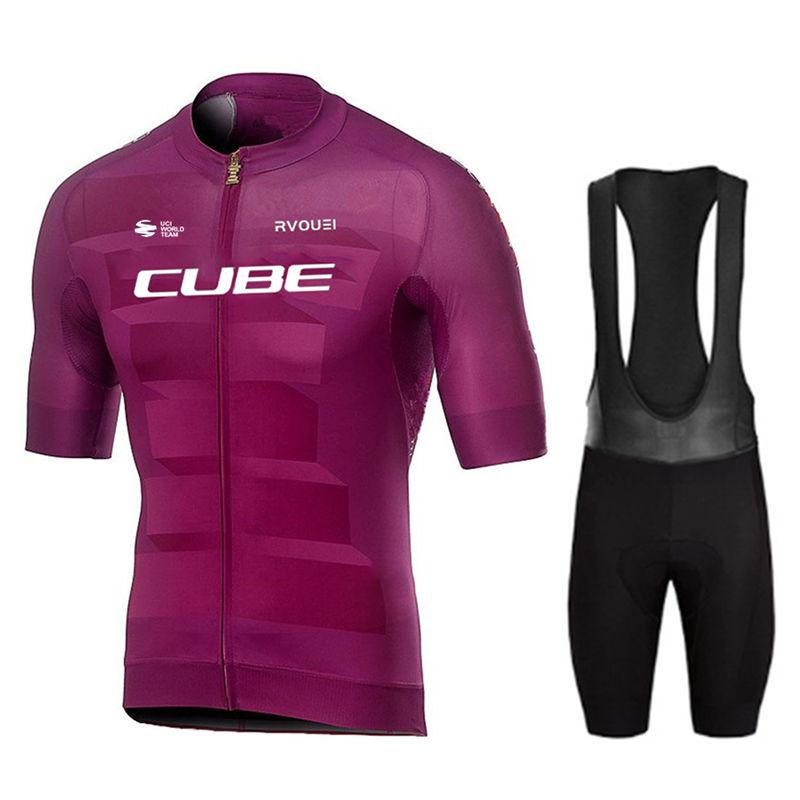 Rvouei  Bicycle Clothing  2026 Summer Breathable Cycling Suit Set Short Sleeve Shirt Bike Gel Pad Bib Shorts Sports Maillot Ropa Ciclismo