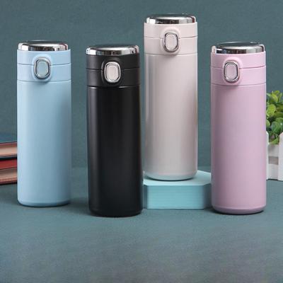 Smart Mug aus Edelstahl 304 mit LED-Touch-Bounce, kleiner Frischhaltebecher.