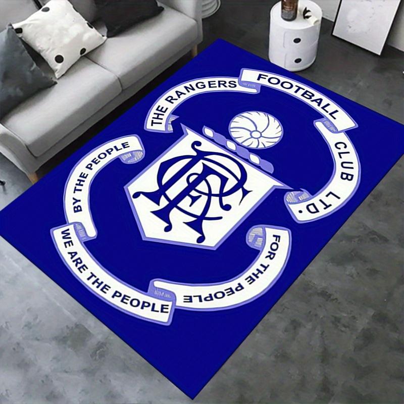 1pc Rangers Football Club, Crest, Emblem Office Carpet Soft Polyester Entrance Carpet Washable Non S